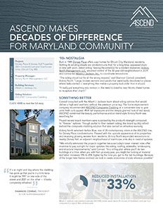 ASCEND Composite Cladding Dorsey Place Case Study
