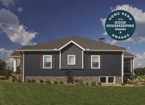 Ascend Composite Cladding Board and Batten profile